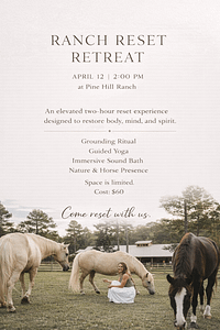Ranch Reset Retreat 1